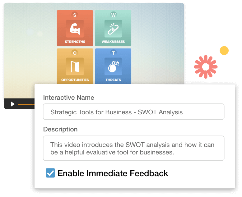 Feedback ClickView Interactives
