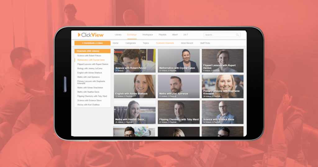 ClickView Flipped Channels: A Dedicated Space for Educators and Students