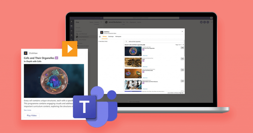 The ClickView app for Microsoft Teams is here