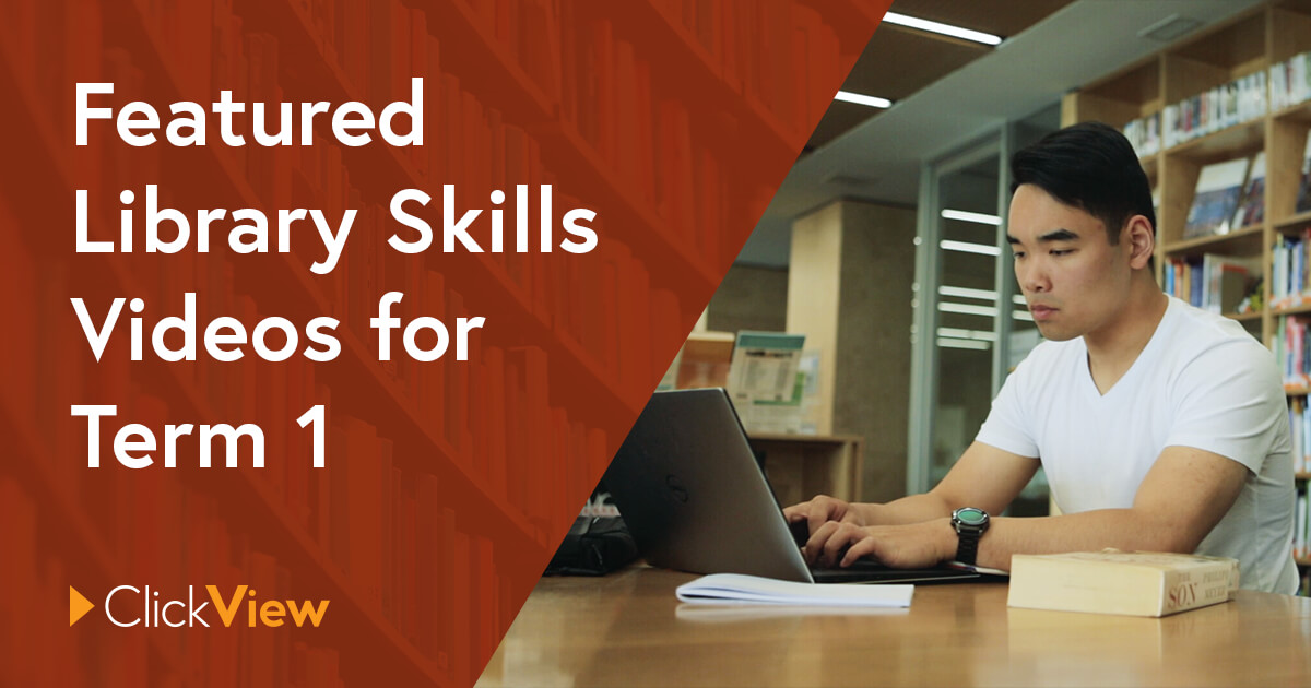 Free Library Skills resources for Term 1 ClickView