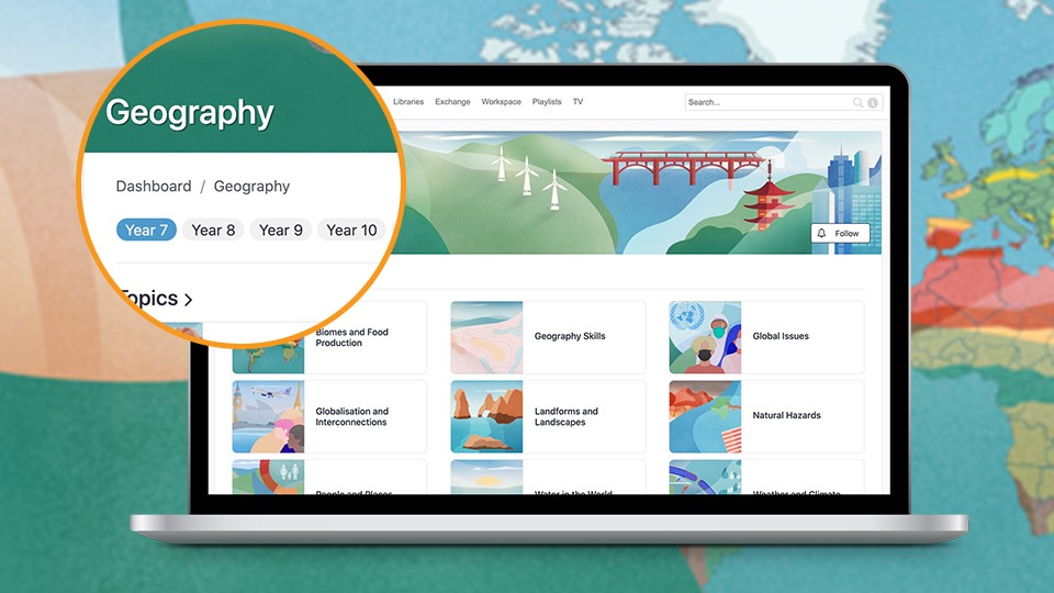 ClickView - Geography Content