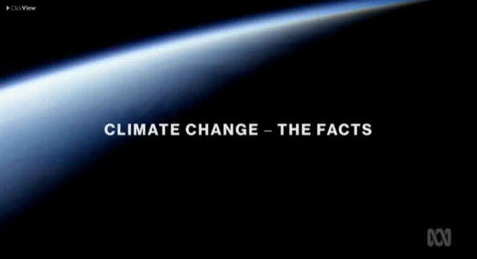 Climate Change - The Facts