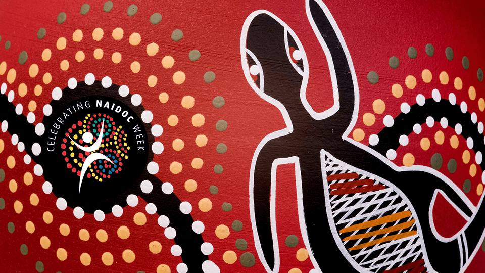 pic Dot Painting Naidoc Week Aboriginal Flag indigenous language and identity