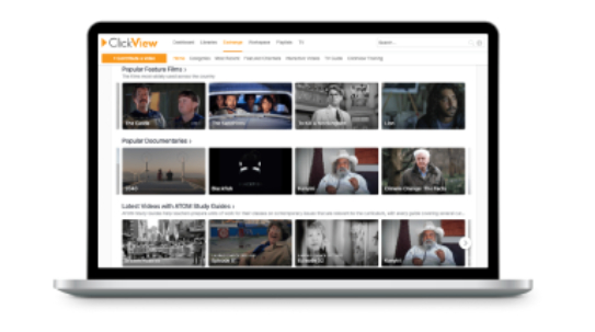ClickView - media kit image shot 3