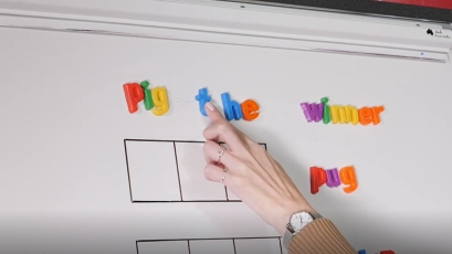 Decoding Words by Segmenting Individual Sounds