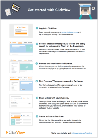 Get Started with ClickView Flyer-image