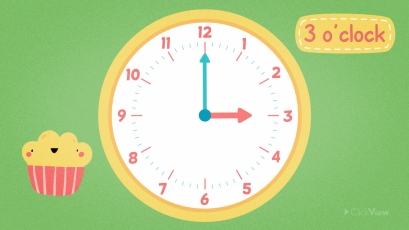 O'Clock on Analogue Clocks
