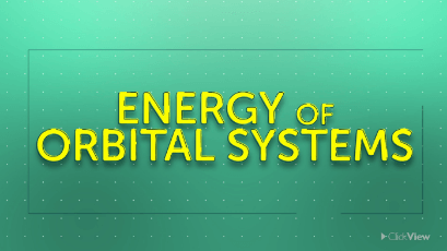 Energy of Orbital Systems -video