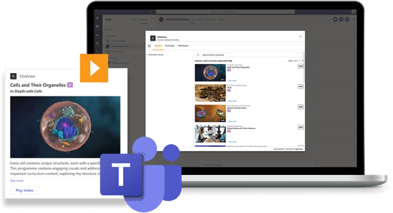 ClickView and Microsoft Teams integration