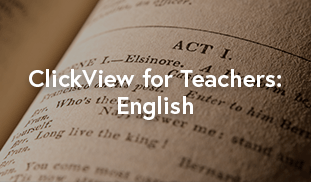 ClickView for Teachers: English